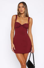 Wine Affair Mini Dress